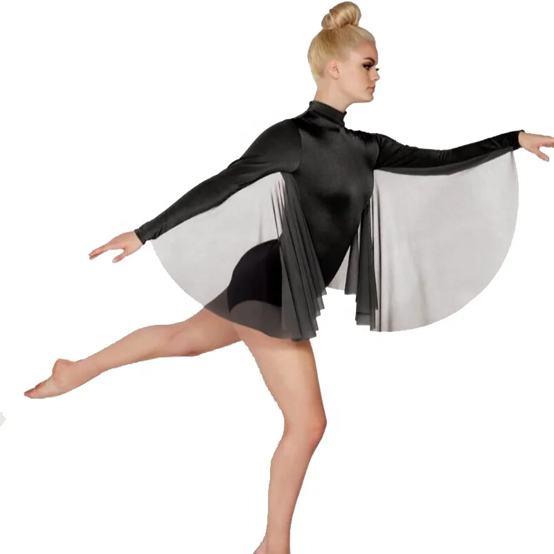 long sleeve lyrical dance costumes