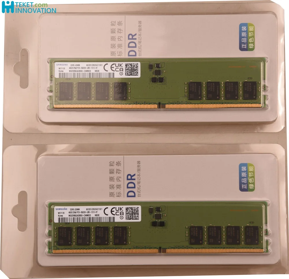 DDR5-5600 UDIMM サーバーメモリ 16GB/32GB/48GB/64GB/96GB