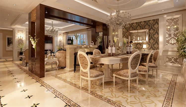 product natural marble mosaic art marble inlay flooring design waterjet medallion mosaic pattern273-5