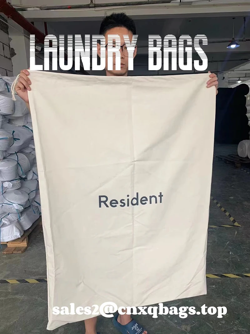 Custom Heavy Duty Shoulder Strap Canvas Laundry Bags In Bulk Buy