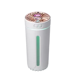 Портативный Автомобильный увлажнитель-диффузор 260 мл Usb Перезаряжаемый цветной ночник распылитель воздуха для автомобиля ультразвуковой