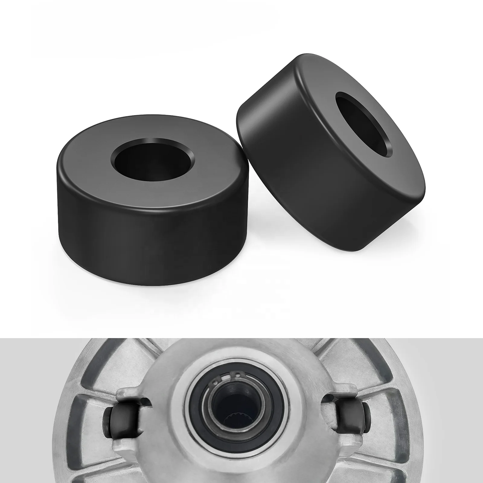 ★K0502★古いヴェネチアン (A50)　41㎜　スパイラル　細密レース Nicecnc Secondary Clutch Rollers Repair Kit for Polaris RZR