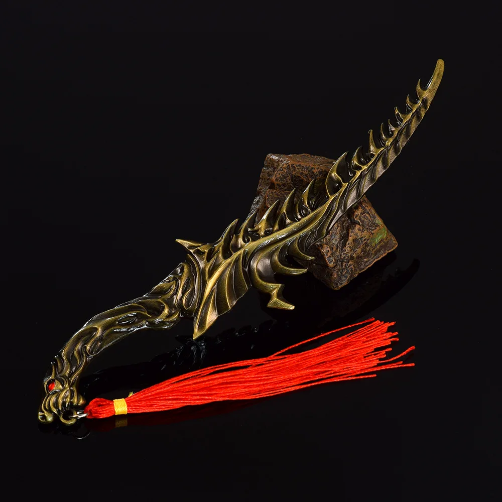 Metal Crafts Death Dagger Toy Models Metal Ornaments Elden Law Tour Around All Chinese Style Birthday Alloy Medal Casting Chenxi