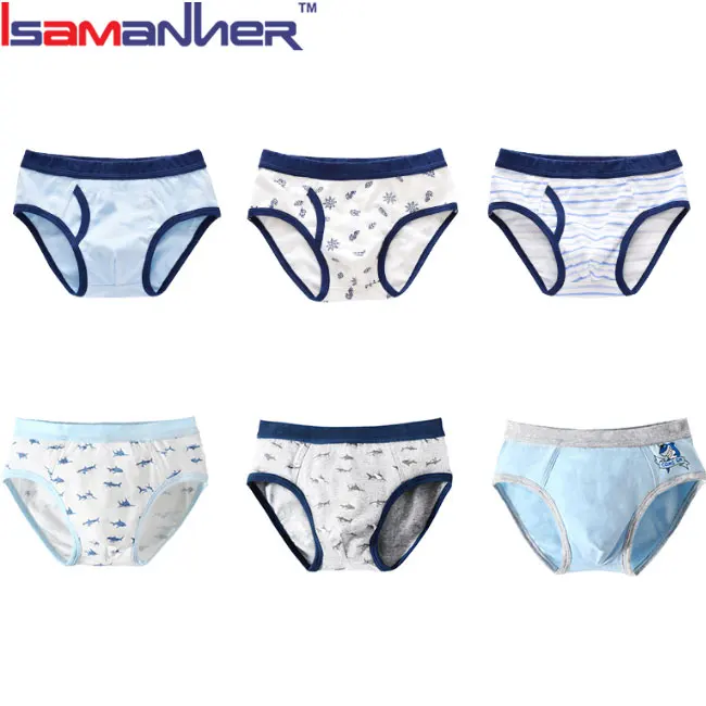 Оптовая продажа, детские трусики, короткие трусики с мультяшным принтом, нижнее белье для мальчиков