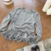 Grigio floreale