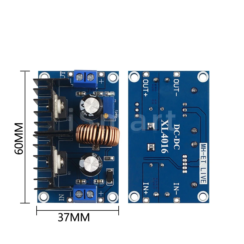 200W XL4016 DC-DC 8A Step Down 4-40V To 1.25-36V Adjustable Power