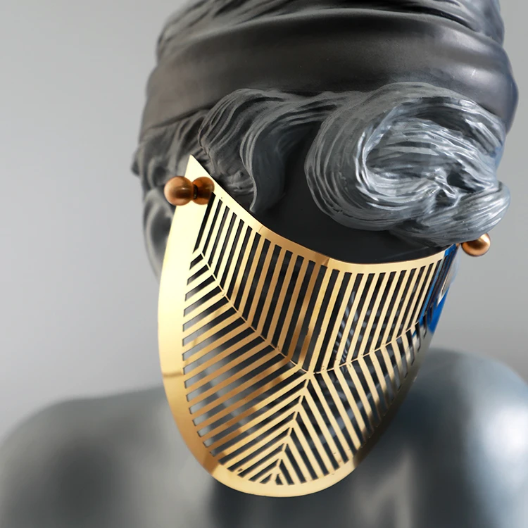Abstract Art Sculpture Large Modern Famous Venus Head Sculpture for Hall Decoration