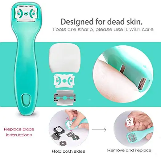 Callus Removers for Feet Callus Eliminator Foot File Scrubber Removes Callouses - Best Foot Care Pedicure Tool GIF