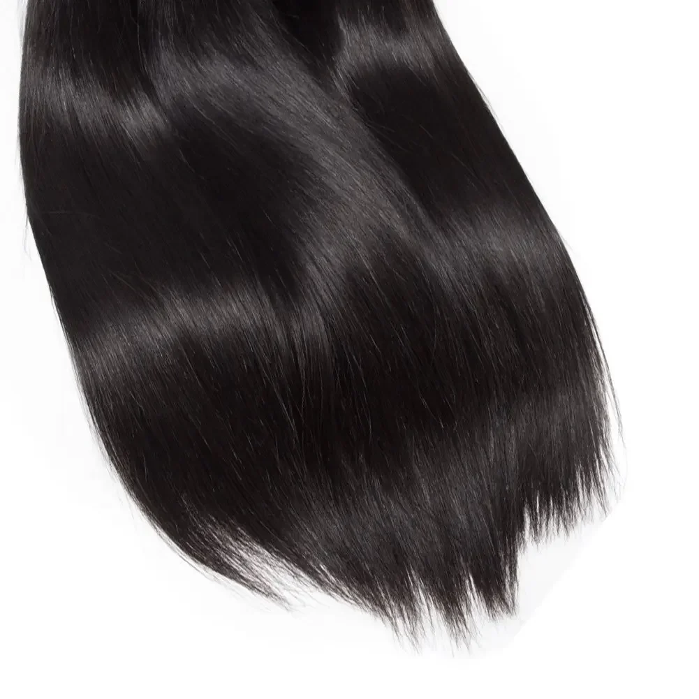 Brasiliano Remy Human Hair Bundles 100% Estensioni Lisce Saldi Donna 32 Pollici All'ingrosso_voghion.com