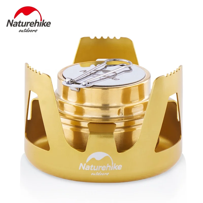 Naturehike Outdoor camp stoves accessories Portable Mini Spirit Burner Alcohol Stove Picnic solid fuel camping stove