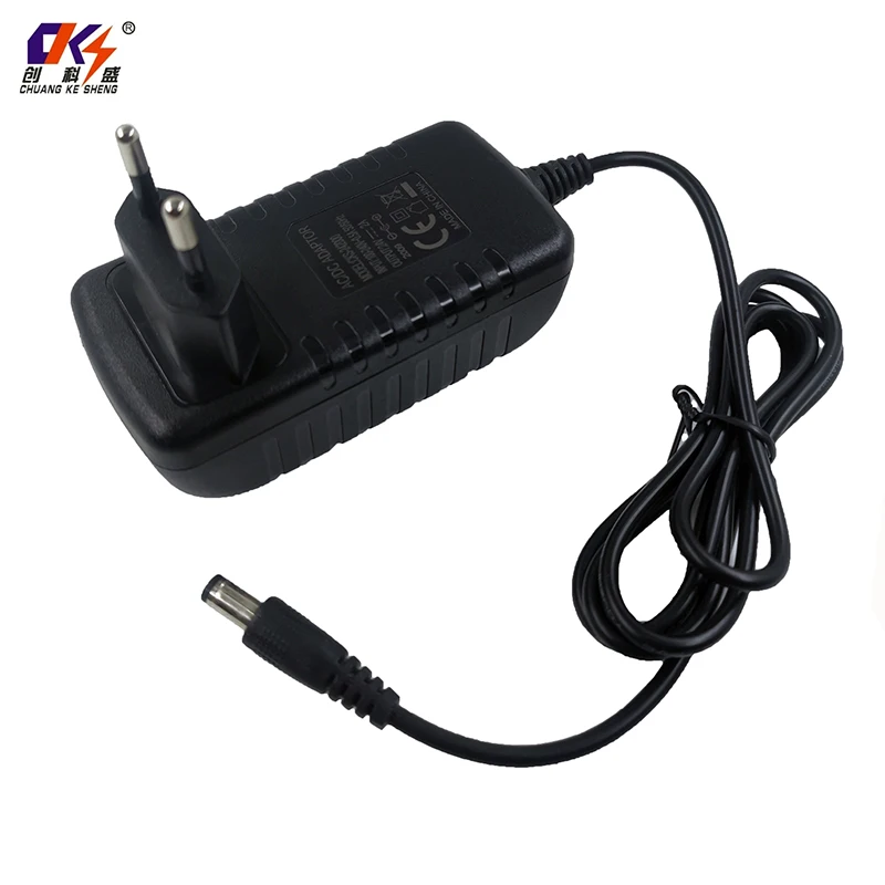 24V 2A Plug-In DC Power Adapter with Automatic Protection Ensuring Safety From Short-Circuit Overload