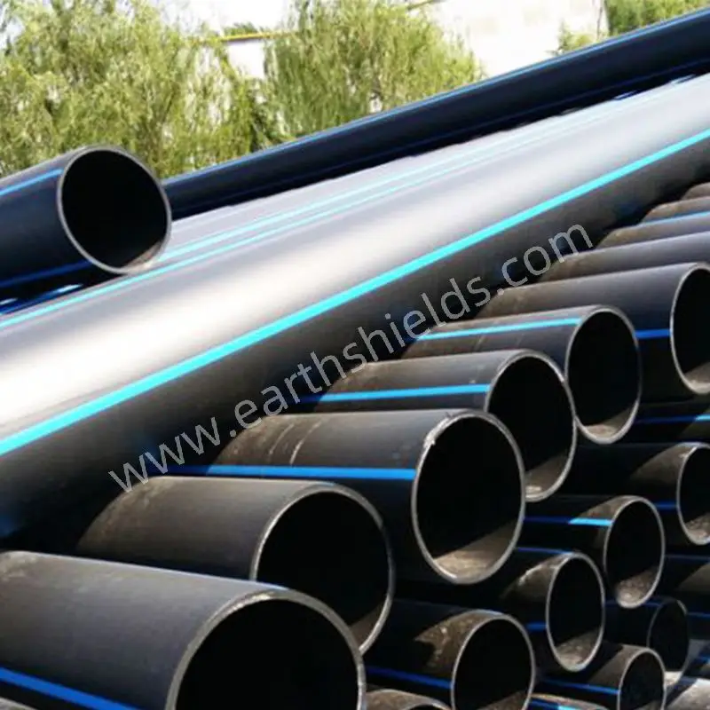 China Factory High Density HDPE PE100 Large Diameter Polyethylene Pipe for Water Supply