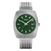 silver/green