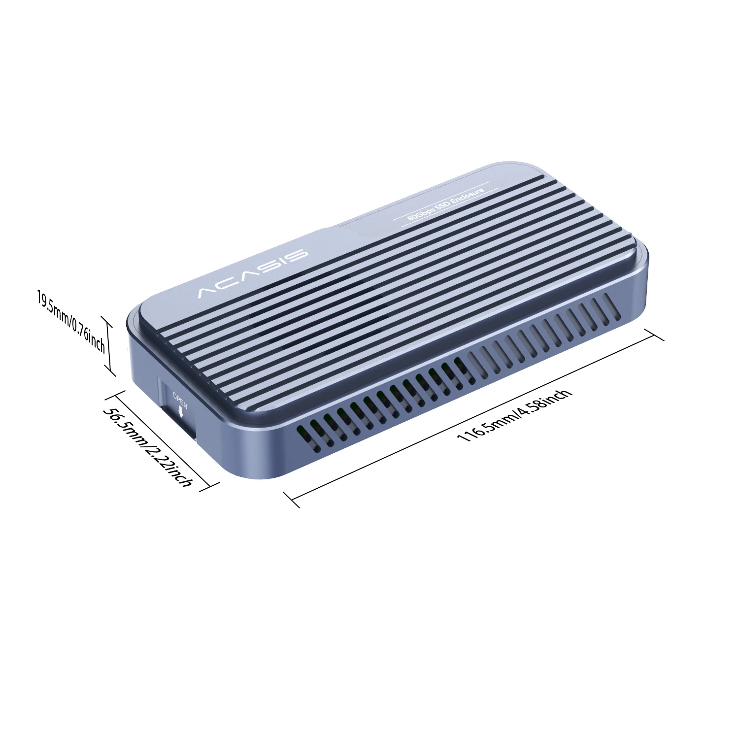 ACASIS USB-C SSD Enclosure - 80gbps Thunderbolt 5 Compatible