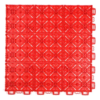 18mm Thick Anti-Slip Wear Resistance PP Interlocking Tile for Basketball Court