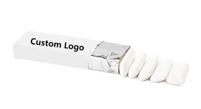 High Quality 10 Pieces/pack Customized Sugarfree Bulk Xylitol Fruit Mint Chewing Gum