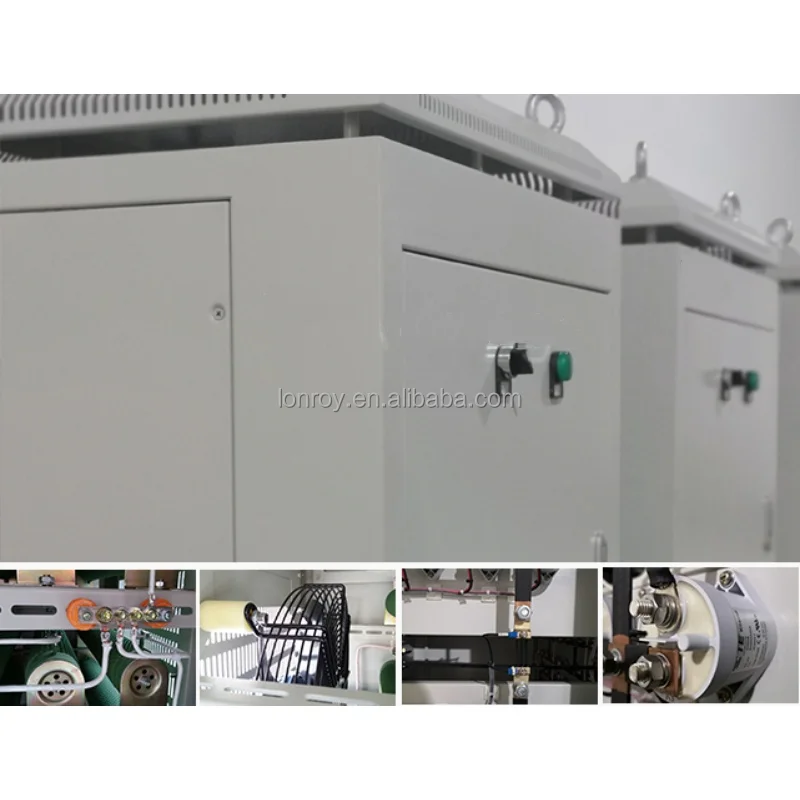 Large Power Load Resistor Cabinet with 220V Voltage and 0-1500V Range for 500KW Balancing Load Testing