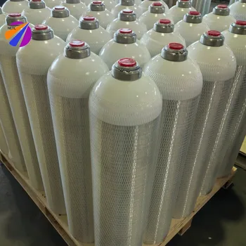NECT  Manufacturer Supply 10 - 30L   Medical Aluminum  Gas  Cylinder  EN ISO7866   DOT3AL  Best Price