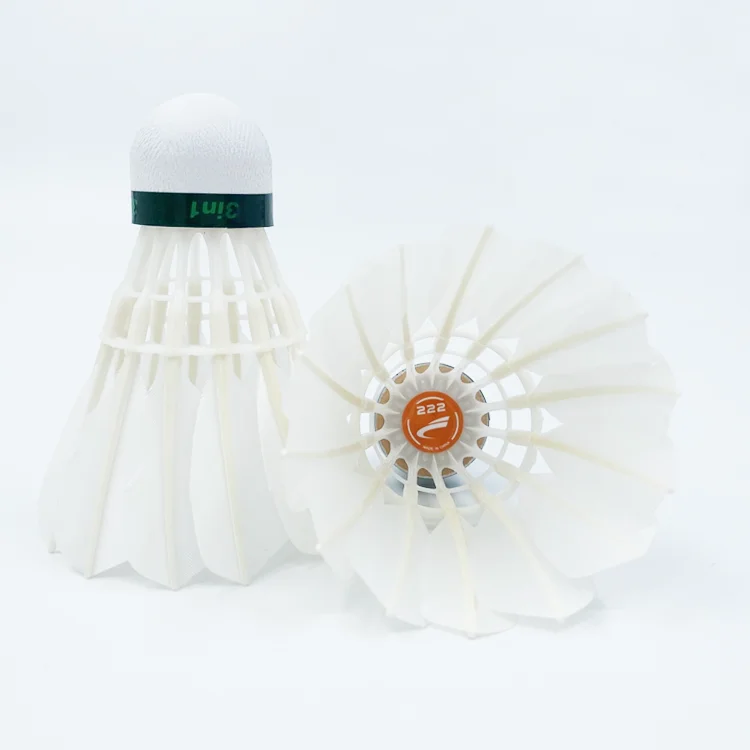 Hybrid 3 in 1 Badminton Shuttlecock - Durable & High Speed