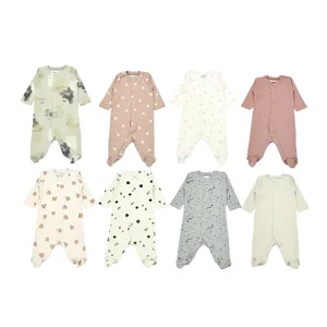 Baby Boys Girls Jumpsuit Long Sleeves Bodysuit Cotton One Piece Personal Baby Clothes Romper