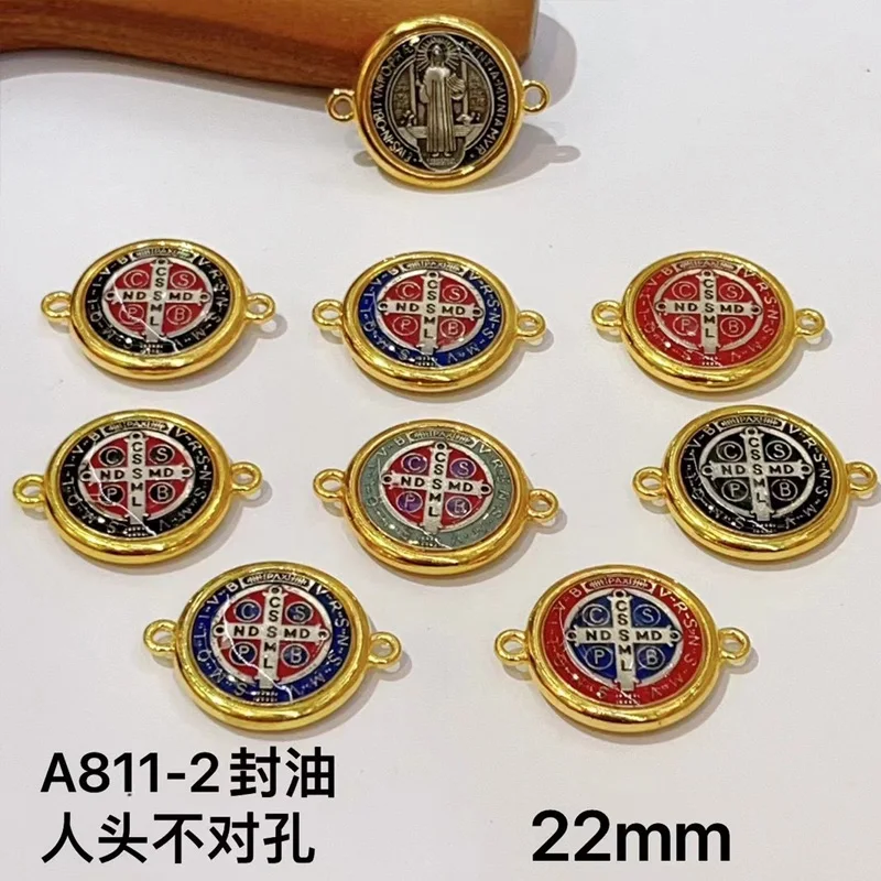 Medalla De San Benito, un Poderoso Amuleto Religioso , Medalla Cruz San Benito/ San Benito Medal