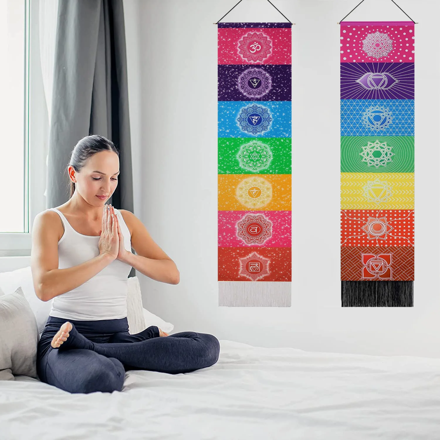 Chakren Wandbehang Trippy Chakra Art for Home Decor