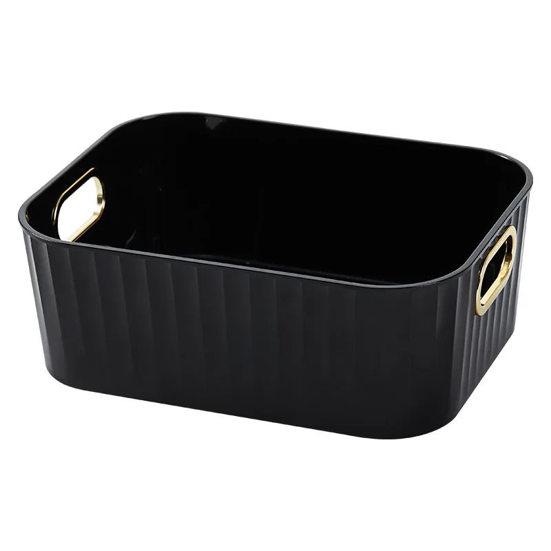 Nordic Style Acrylic Finishing Storage Basket Plastic Makeup Organizer Container Storage Basket details