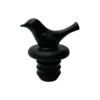 Bird-shaped wine stopper-black
