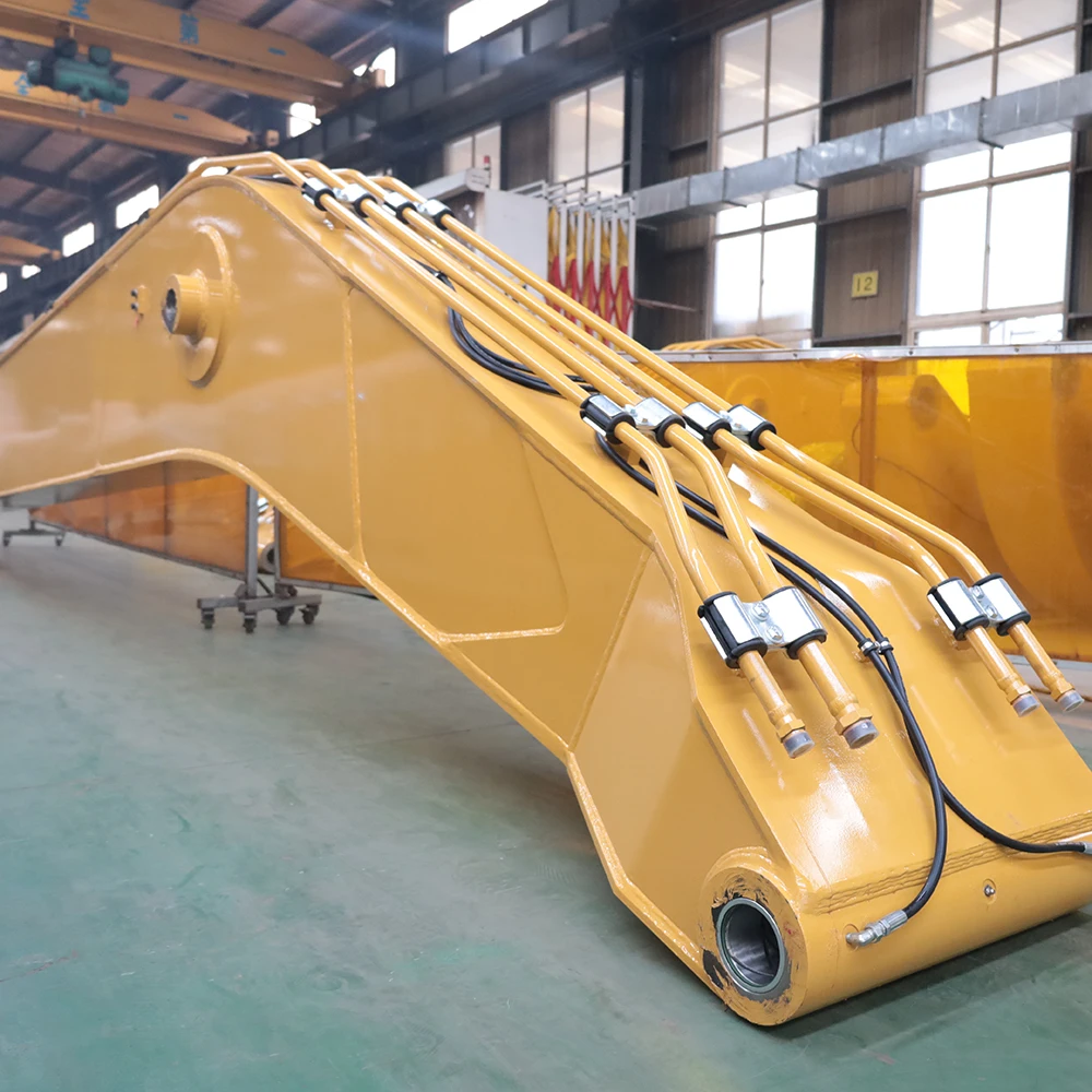 MONDE 2024 New Design Excavator Long Reach Boom  Long Arm Extension Arm for River Dredging Demolition Work Demolition Work