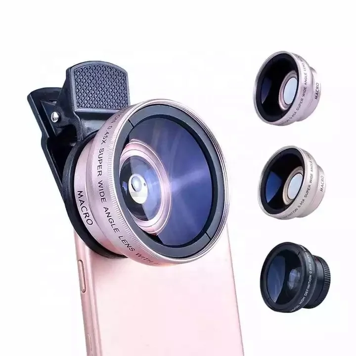 Fittings4you 0.45x 49mm HD Wide Angle & Macro Attachment Lens With Real Glass Optics