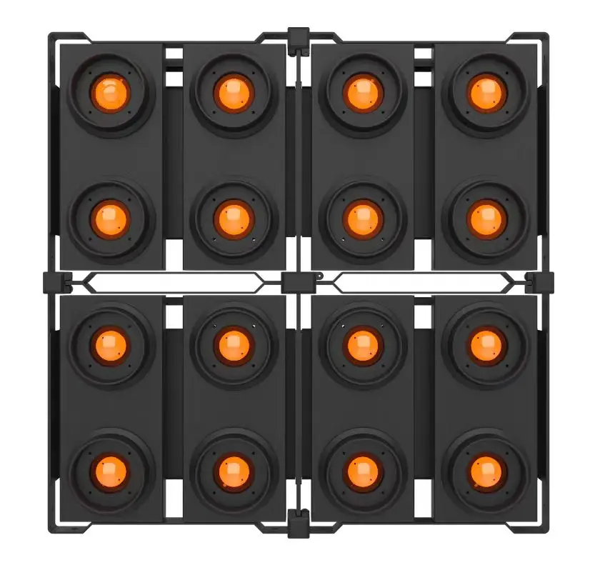 POJ IX4200 Latest Models 450W LED 4 Blinder Light Waterproof Blinder Light Stage Lights LED Blinder IP65 Outdoors