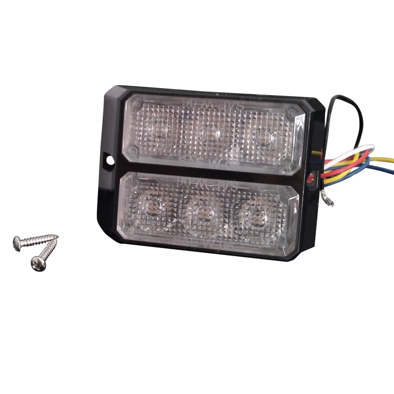 Двухрядная светодиодная сигнальная лампа и вспышка со светодиодной подсветкой