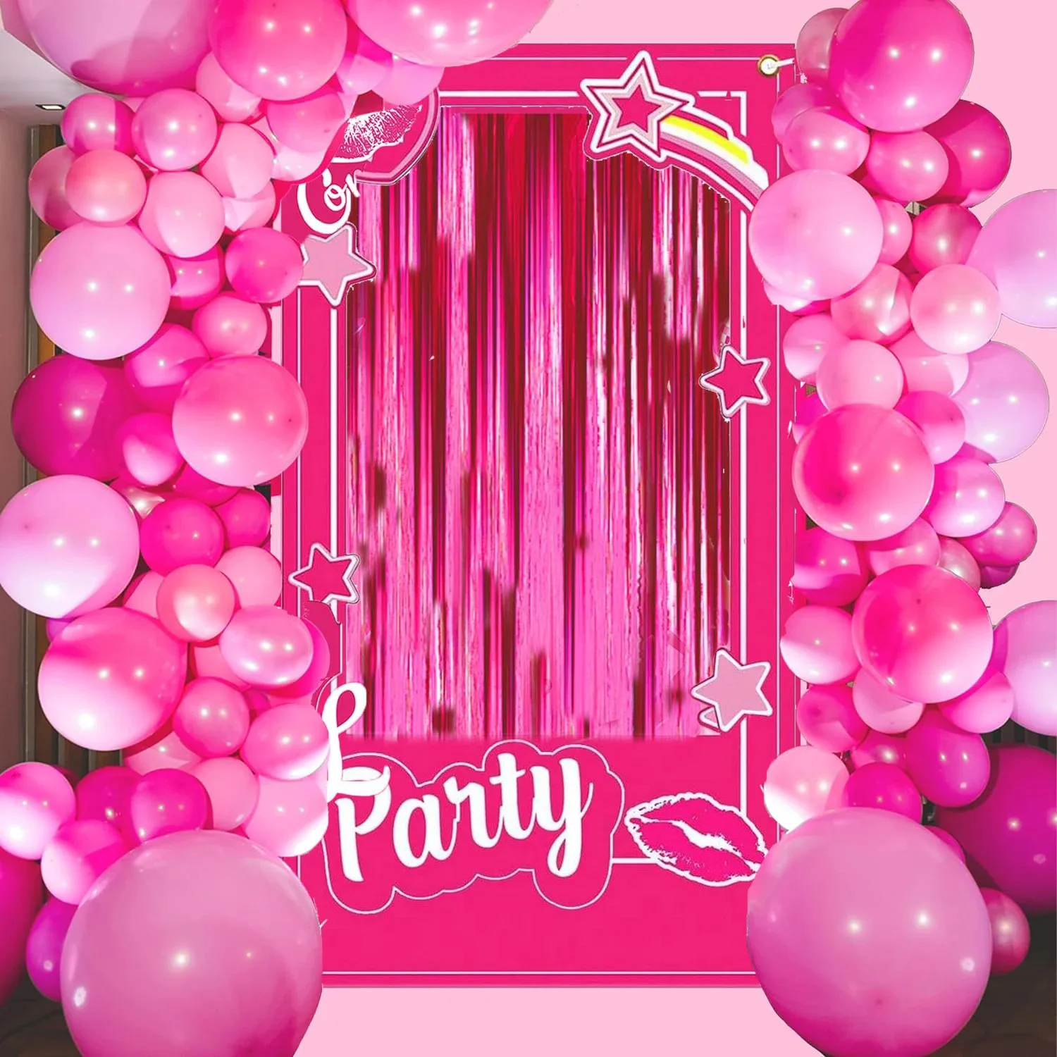 HD Pink Princess Photo Frame for Girls Big Wedding Decorations Birthday & Bridal Party Celebrations China Zhejiang