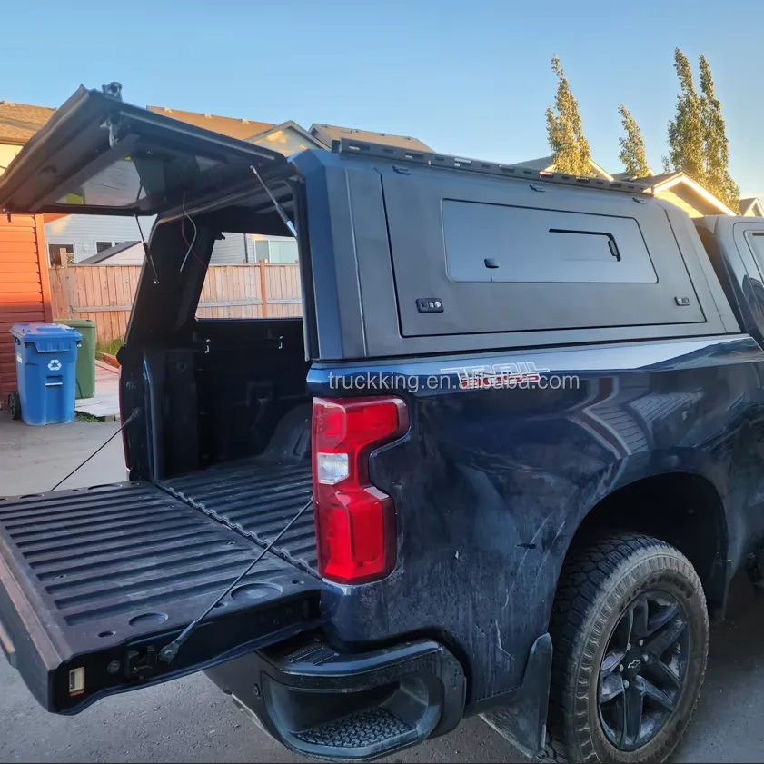 シルバラード1500/GMCシエラ用4x4スチールハードトップカナピー