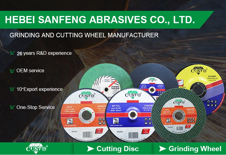 Abrasive Disc Manufacturer Cutoff Super Thin Disc 3inch Steel Cutting