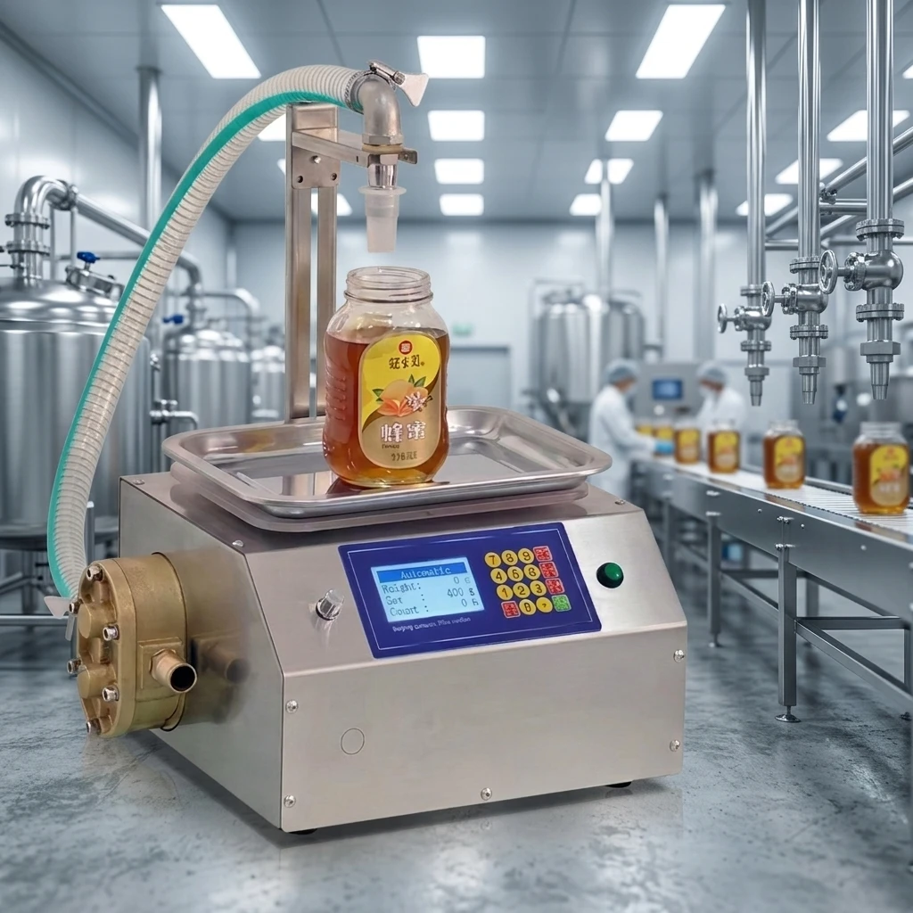 TEBAK CSY-L15 Multifunctional Filling Machine, Precise Filling Machine for Food Oils and Grains