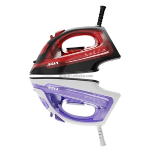 Aoja 2200W High-Power Steam Iron | 250ML Tank Ceramic Soleplate with Auto-Clean & Anti-Drip