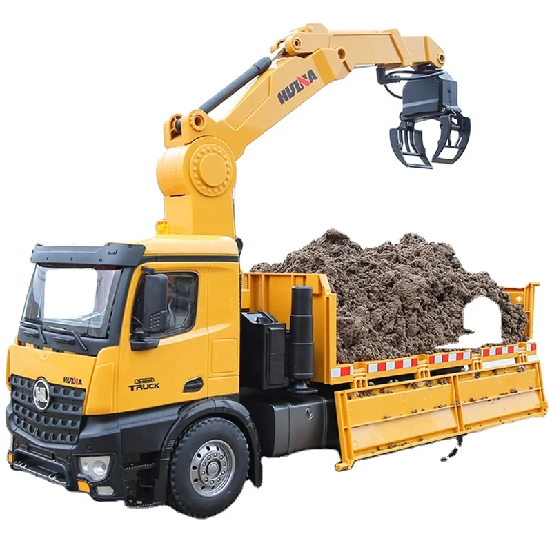 RC Dump Truck with Timber Grab - 1:14 Scale Fun & Learning