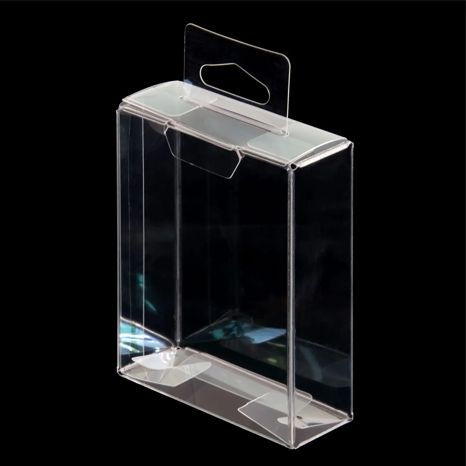 Folding Box Transparent Custom Printed Plastic RPET Customizable Gift & Craft Pvc Pet Plant Packaging Customizable Logo Accept