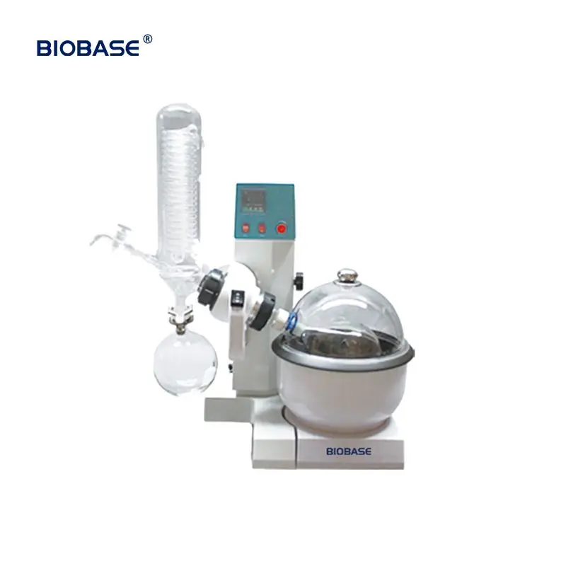 Biobase Rotary Evaporator Lab Glass Condenser Intelligent Temperature Control Rotary Rvaporator