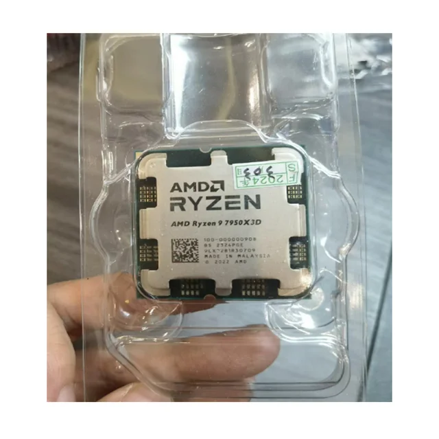 AMD Ryzen 9 7950X3D Processor 5.7 GHz, 16 Cores, Socket AM5