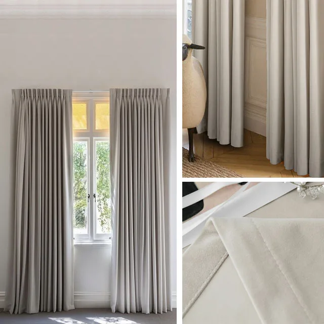 Customize Smart Electric Automatic Remote Control Fabric Hotel Window Velvet Luxury European Living Room Blackout Curtain Modern