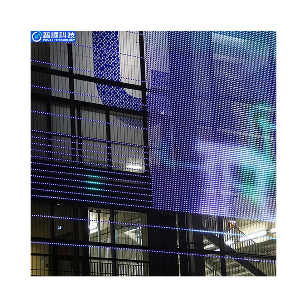 Pushun Ultra Thin Outdoor Advertising LED Display with SDK Function High Brightness 4500cd 1 Year Warranty