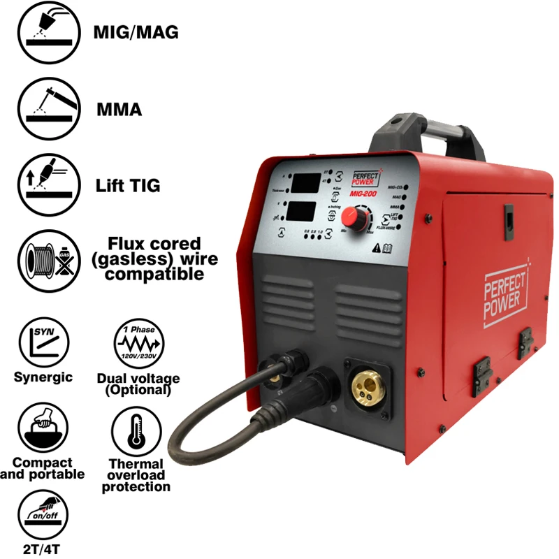 Saldatrice MIG-MAG - MULTIWELD 180M-C - GYS - MMA / A Elettrodi / A Filo Animato - Foto 13