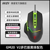 [Souris de jeu] gm20 v2 noir vert
