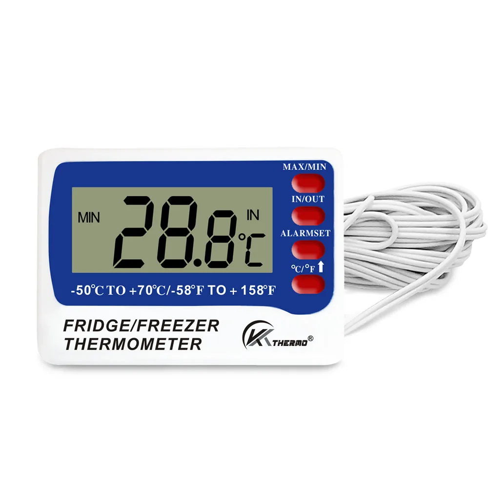 Good Price Large Digital Electronic Thermo Hygrometer Indoor Outdoor  Thermometer - China Hygrometer, Fridge Freezer Thermometer
