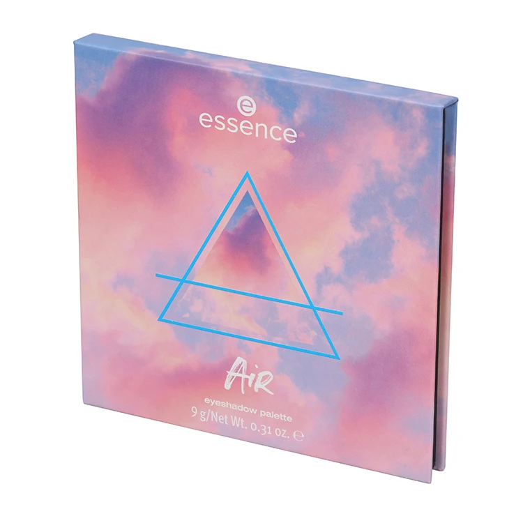 Оптовая продажа личная этикетка персонализированная пустая дешевая нейтральная мини-упаковка для книг магнитная палитра теней