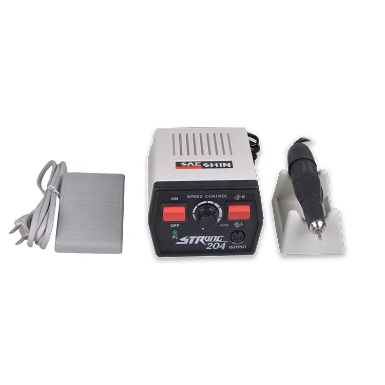 2025 50% DISKON mesin manicure DIY 65W Kuat 204 mesin bor kuku 35000rpm bor kuku