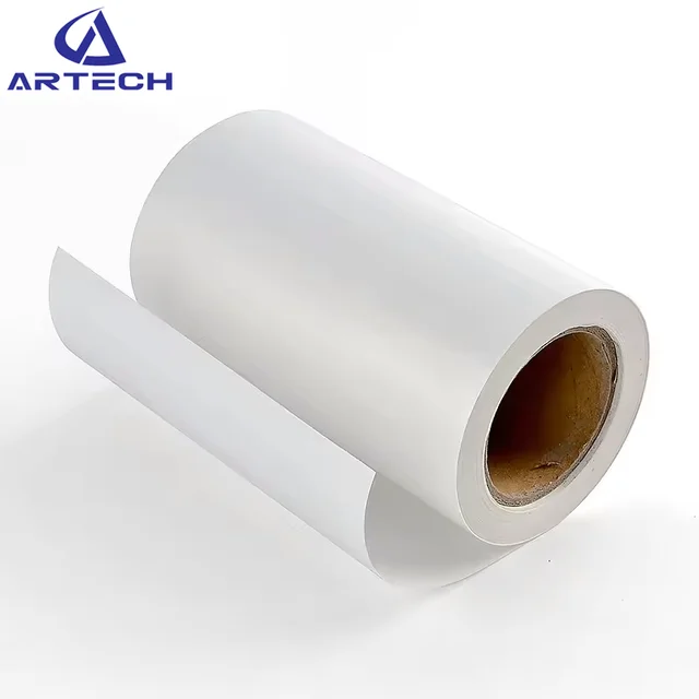 High Quality 140 Gsm PVC Vinyl Adhesive Rolls Printable Self-Adhesive Glossy Matte Fabric Flex Banner PE Car Sticker Plastic