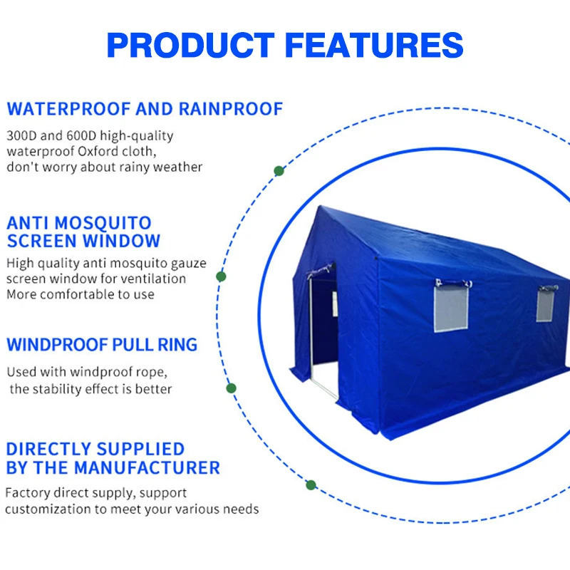 STALLMASTER Emergency Mobile IsolationTent Modular Refugee Cubicle Tent Room Movable Hospital Medical Disaster Relief Tent